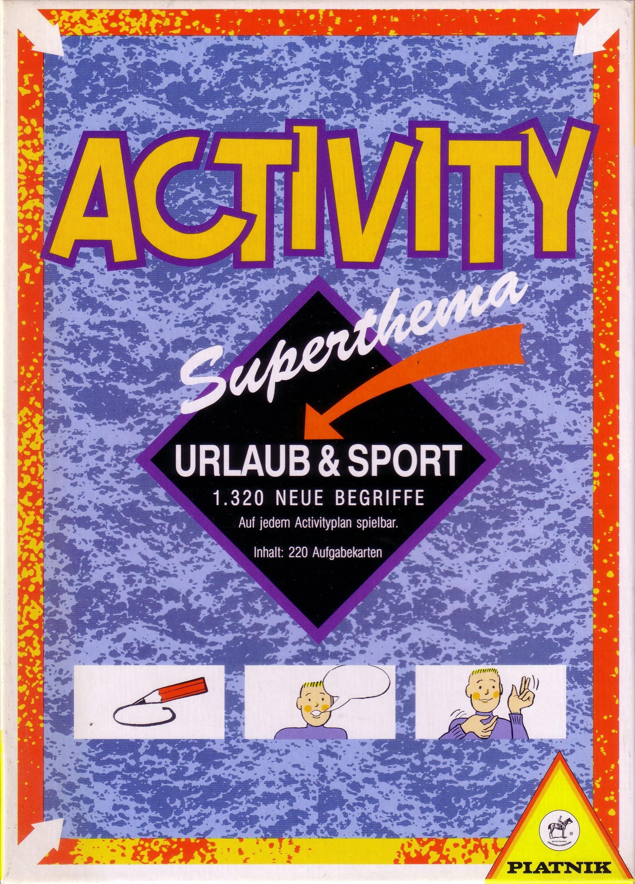 Activity Superthema Urlaub & Sport