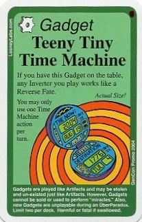 Chrononauts: Teeny Tiny Time Machine Promo Card