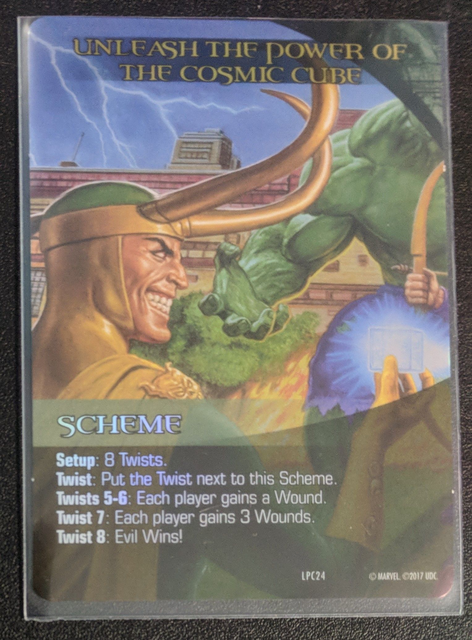Legendary: A Marvel Deck Building Game – Unleash the Power of the Cosmic Cube Promo
