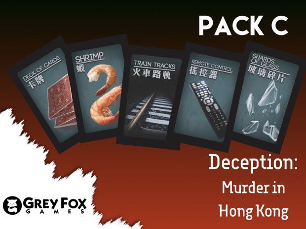 Deception: Murder in Hong Kong – Dice Tower 2017 Indiegogo Promo Pack