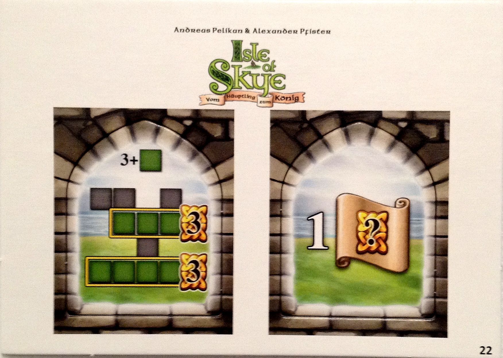 Isle of Skye: From Chieftain to King – Brettspiel Adventskalender Promo Tiles