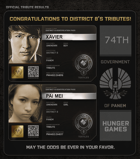 The 74th Annual Hunger Games - THE REAPING [Tributes Allowed ...