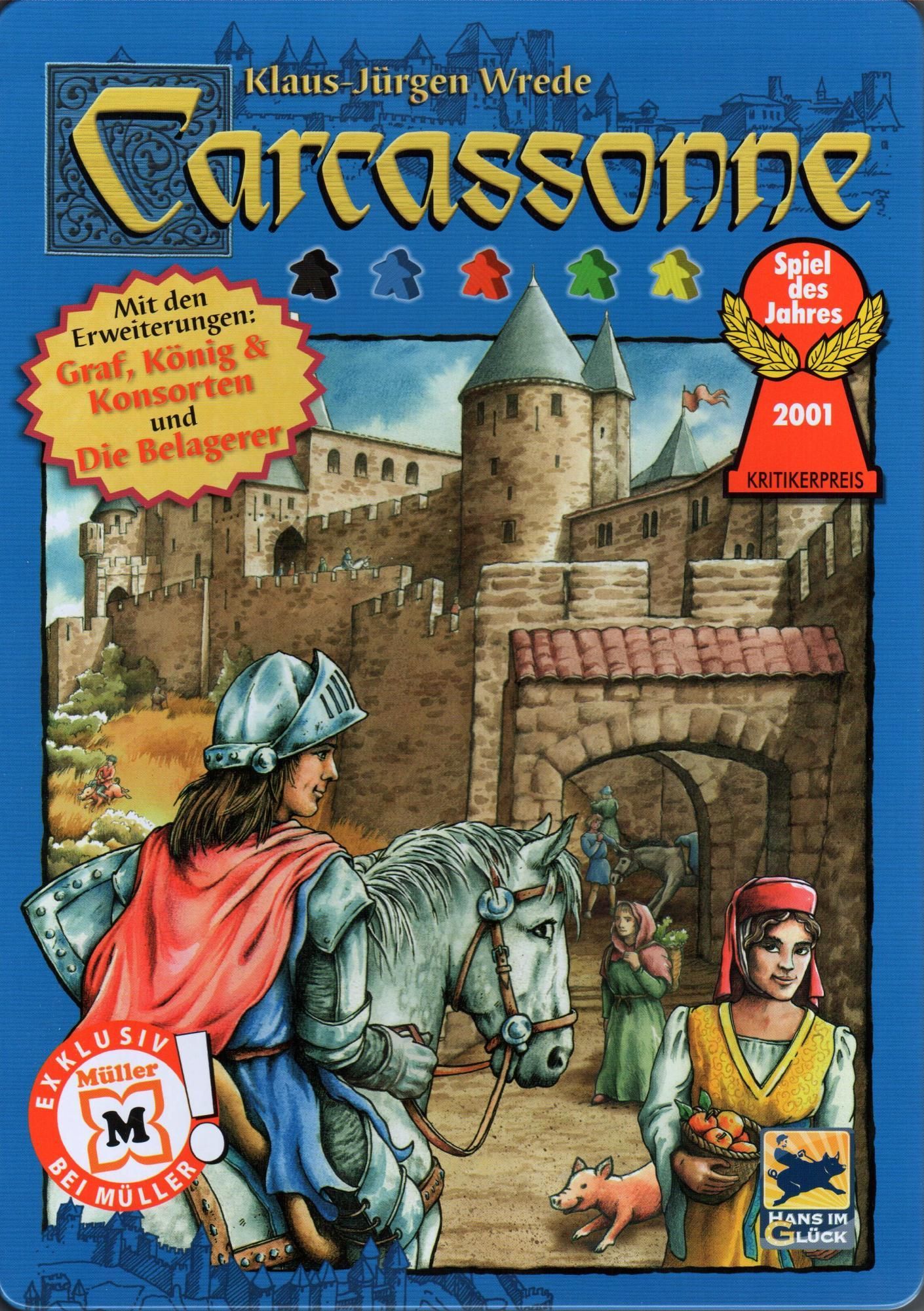 Carcassonne Müller Exklusiv-Edition