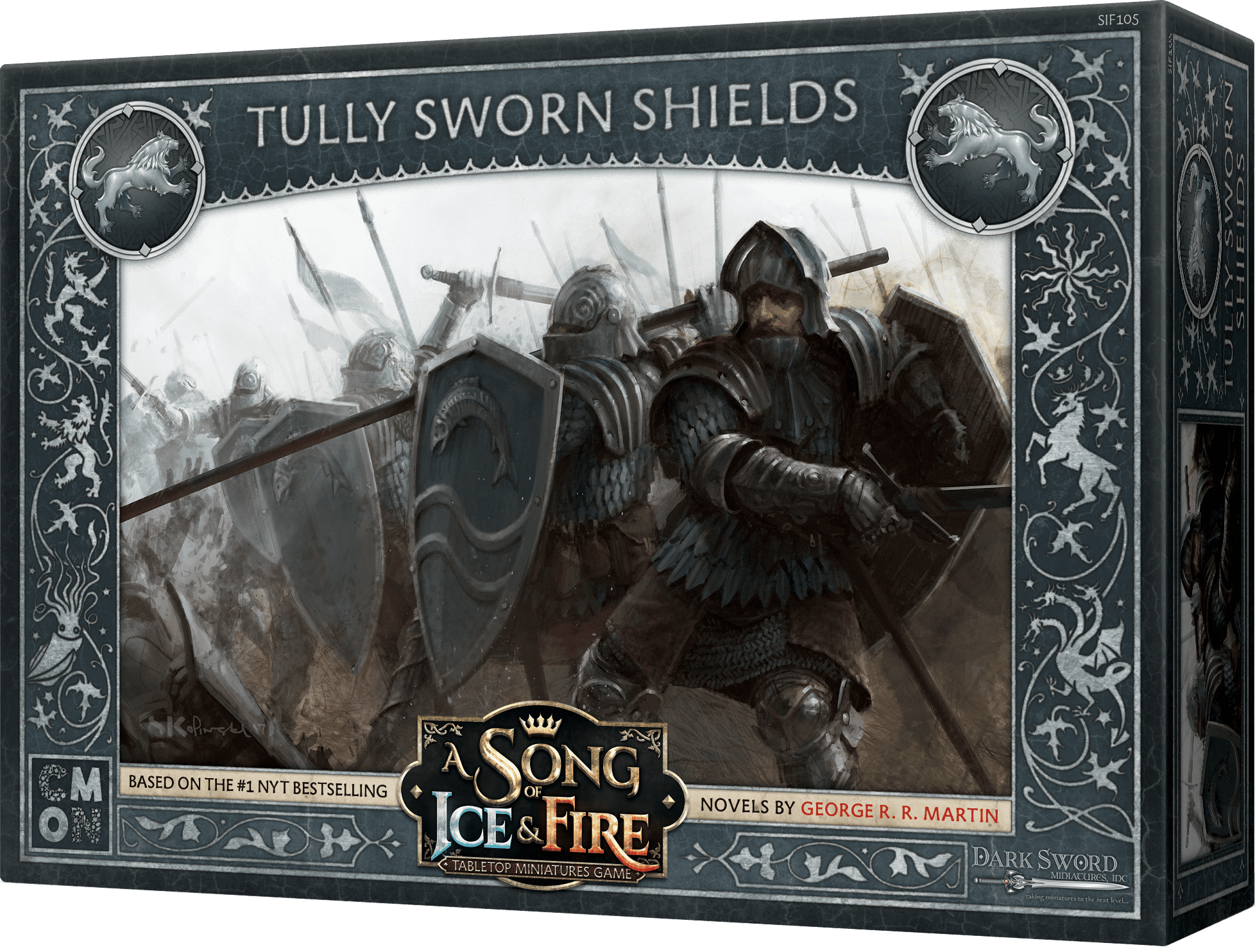 A Song of Ice & Fire: Tabletop Miniatures Game – Tully Sworn Shields |  kubium.ru | Настольные игры