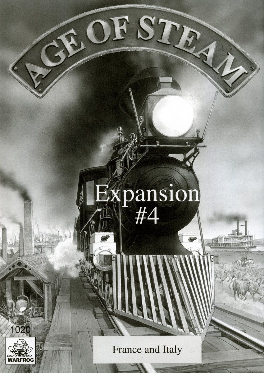 Age of Steam Expansion #4: France and Italy