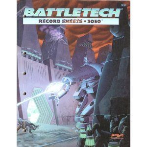 Battletech Record Sheets: 3050