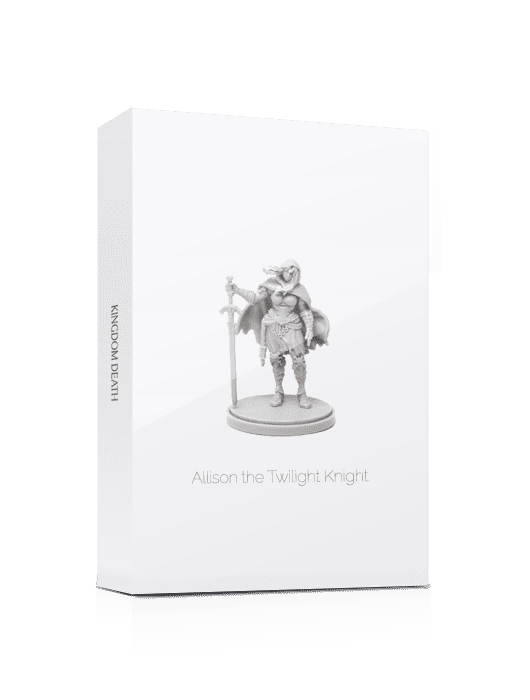 Kingdom Death: Monster – Allison The Twilight Knight (White Box) Promo Cards