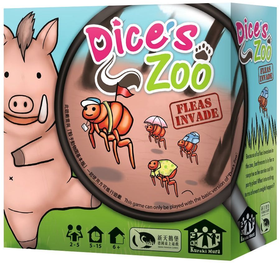 Dice's Zoo: Fleas Invade
