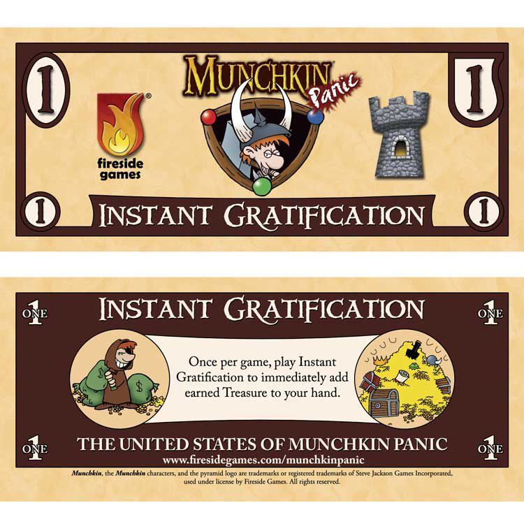 Munchkin Panic: Instant Gratification Promo