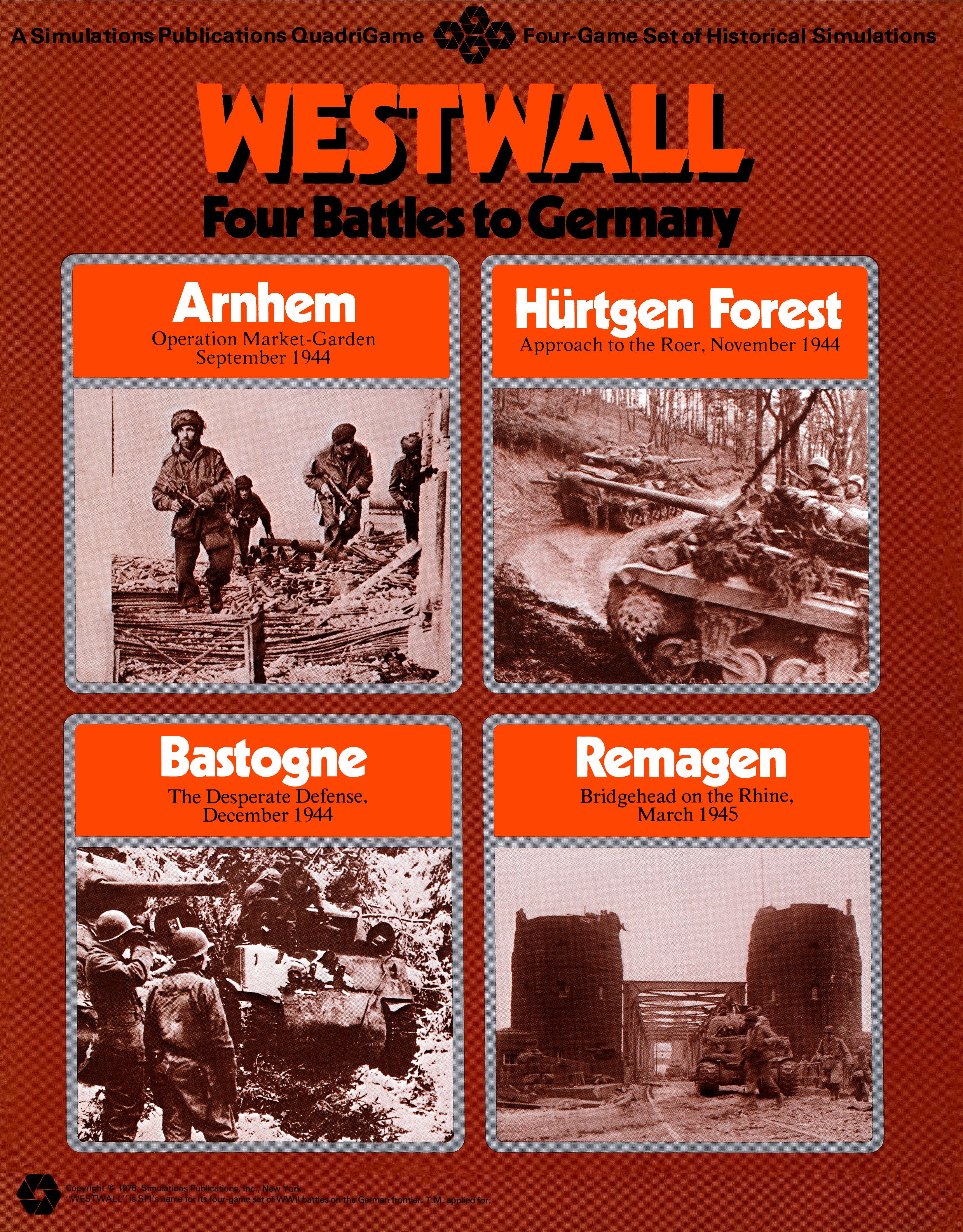 Westwall: Four Battles to Germany