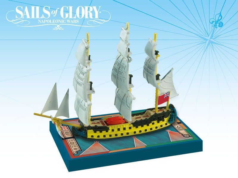 Sails of Glory Ship Pack: HMS Bellona 1760 / HMS Goliath 1781