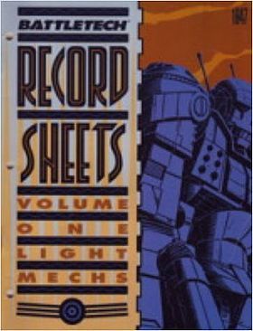 BattleTech Record Sheets Volume One: Light 'Mechs