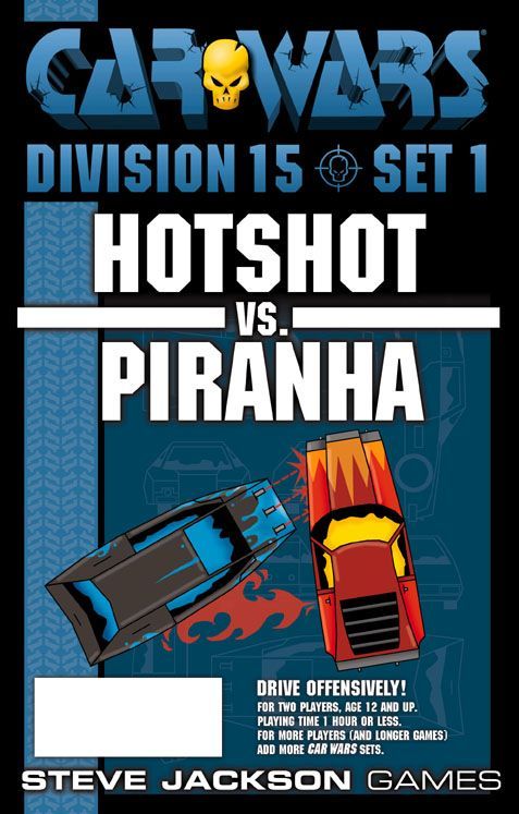 Car Wars Fifth Edition Starter Set, Division 15 - Set 1