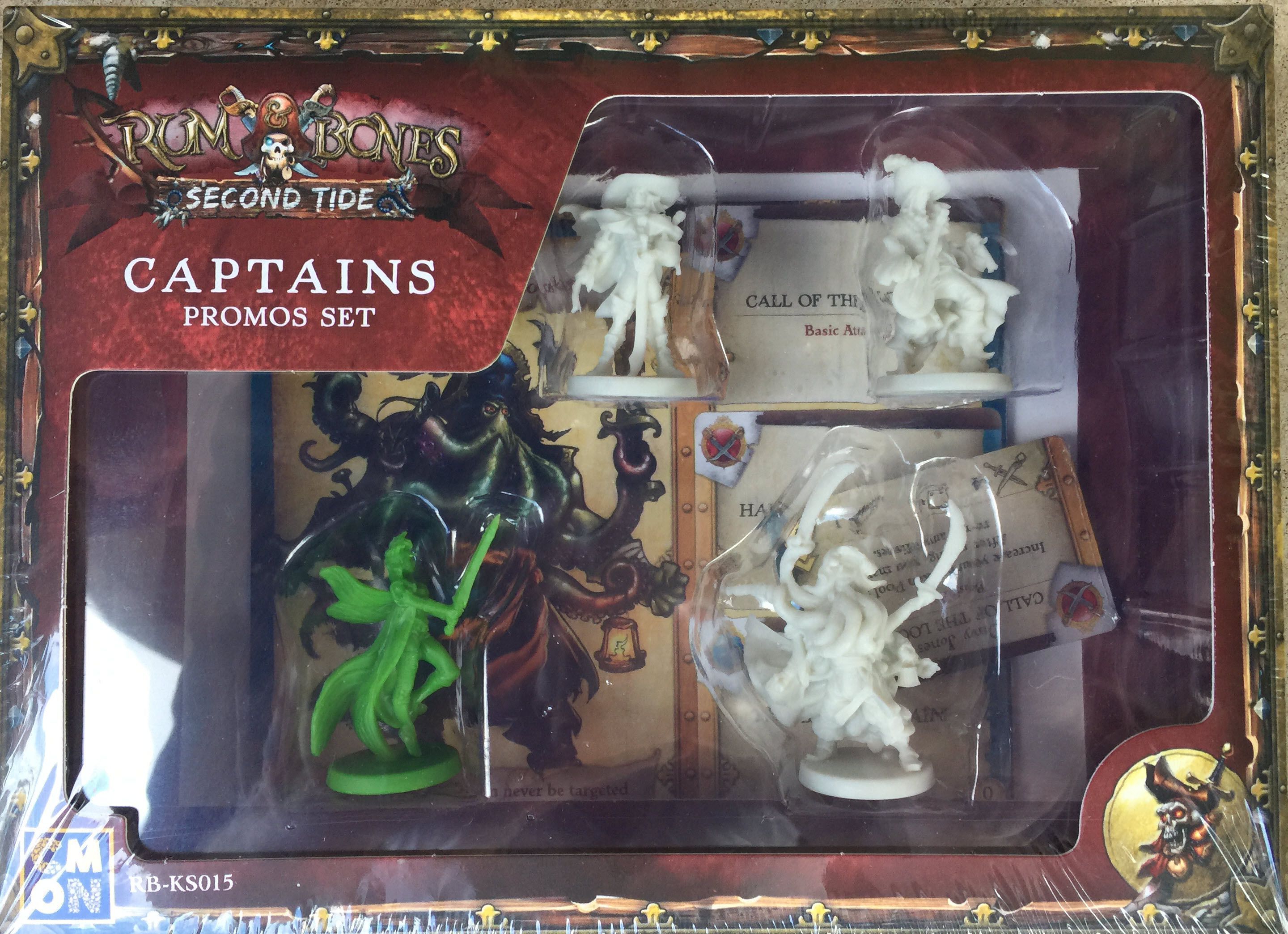 Rum & Bones: Second Tide – Captains Promos Set