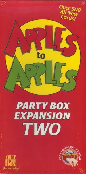 Apples to Apples Party Box Expansion TWO