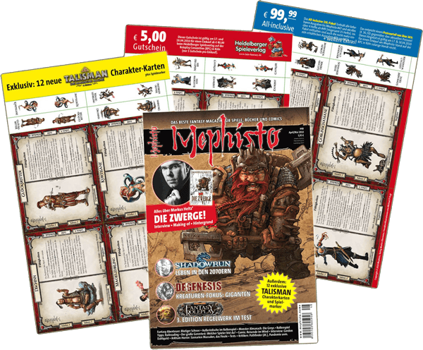 Talisman (Revised 4th Edition): Mephisto #48 Promo Characters