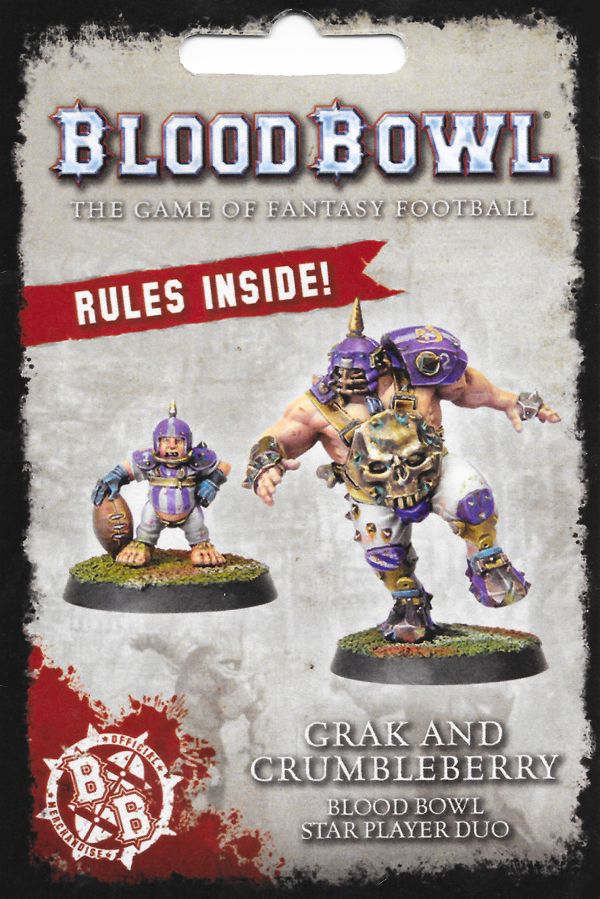 Blood Bowl (2016 edition): Grak and Crumbleberry – Star Player Duo