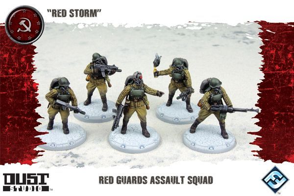 Dust Tactics: Red Guards Assault Squad – "Red Storm"