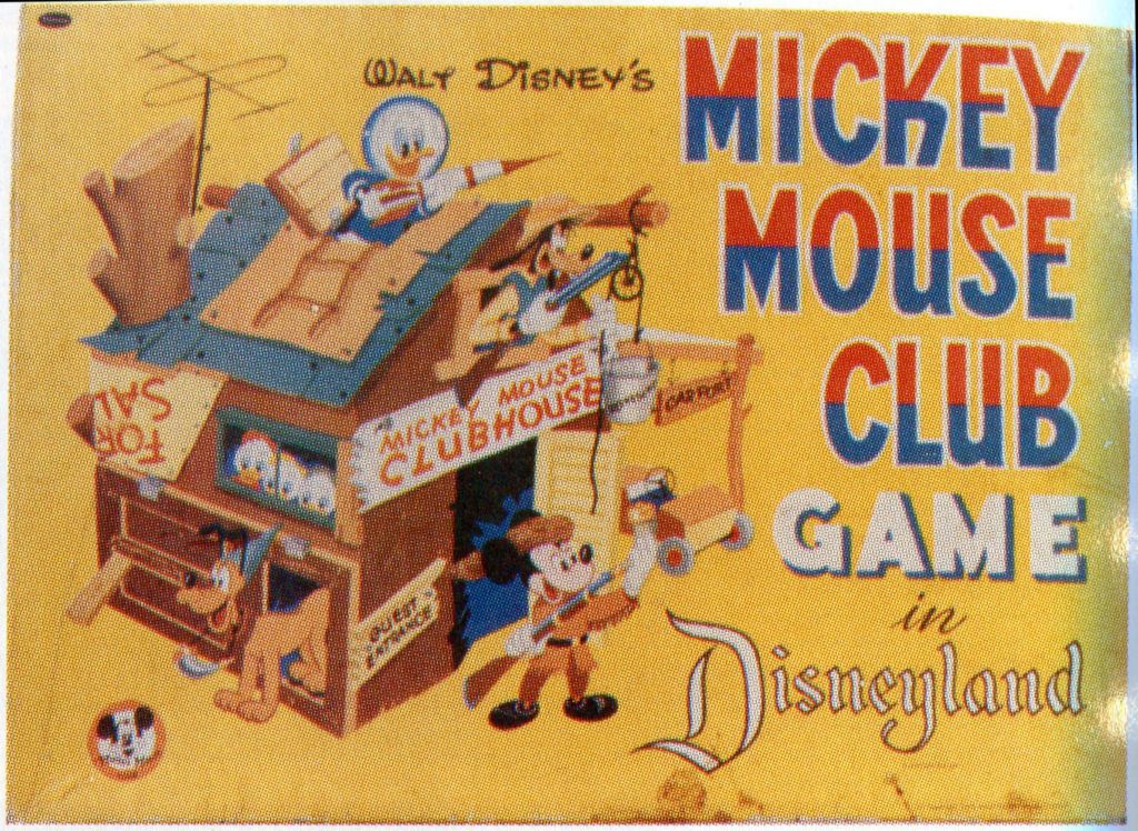 Mickey Mouse Club Game In Disneyland