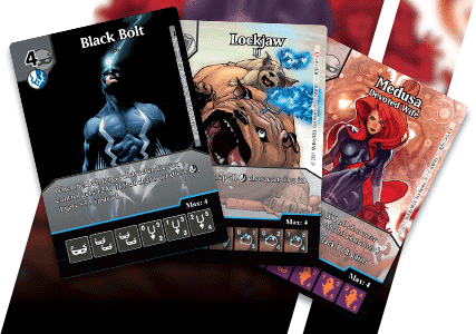 Marvel Dice Masters: Uncanny Inhumans Promo Cards