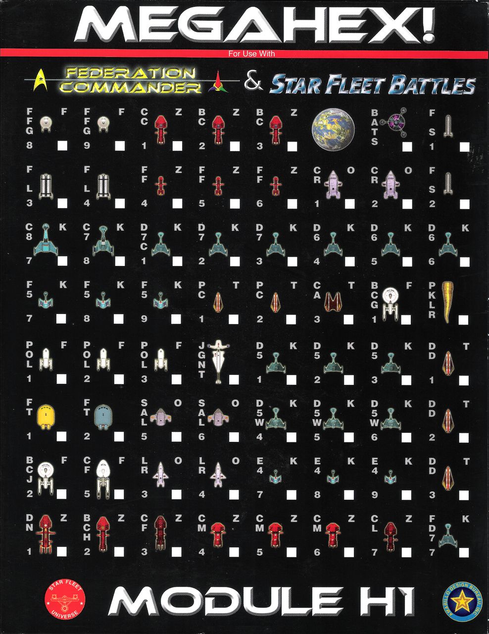 Star Fleet Battles: Module H1 – Megahex