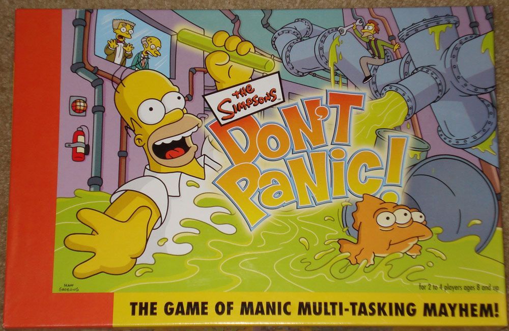 The Simpsons: Don't Panic