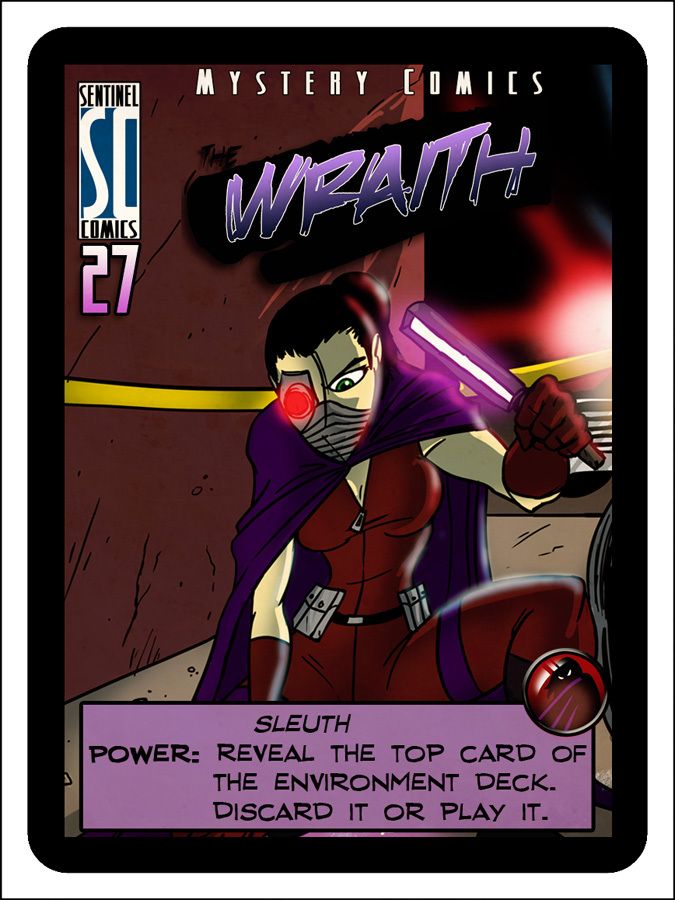 Sentinels of the Multiverse: Rook City – The Wraith Promo Card