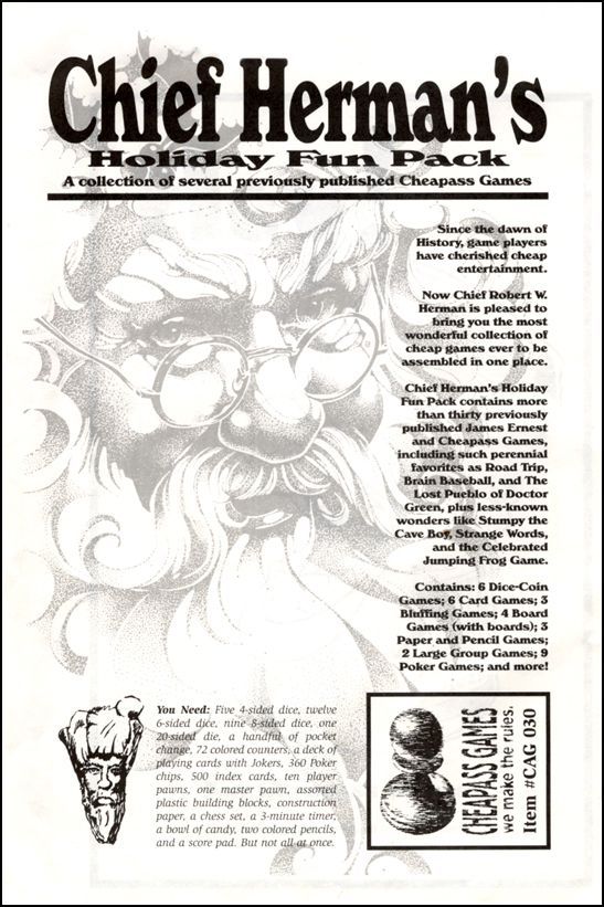 Chief Herman's Holiday Fun Pack