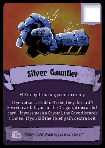 Vast: The Crystal Caverns – Silver Gauntlet Promo Card