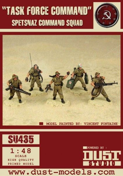 Dust Tactics: Spetsnaz Command Squad – "Task Force Command"