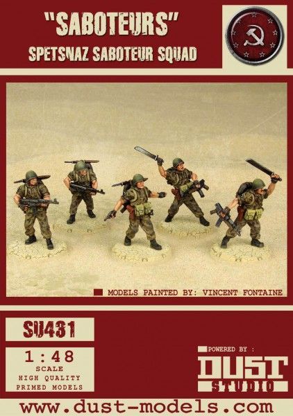 Dust Tactics: Spetsnaz Saboteur Squad – "Saboteurs"