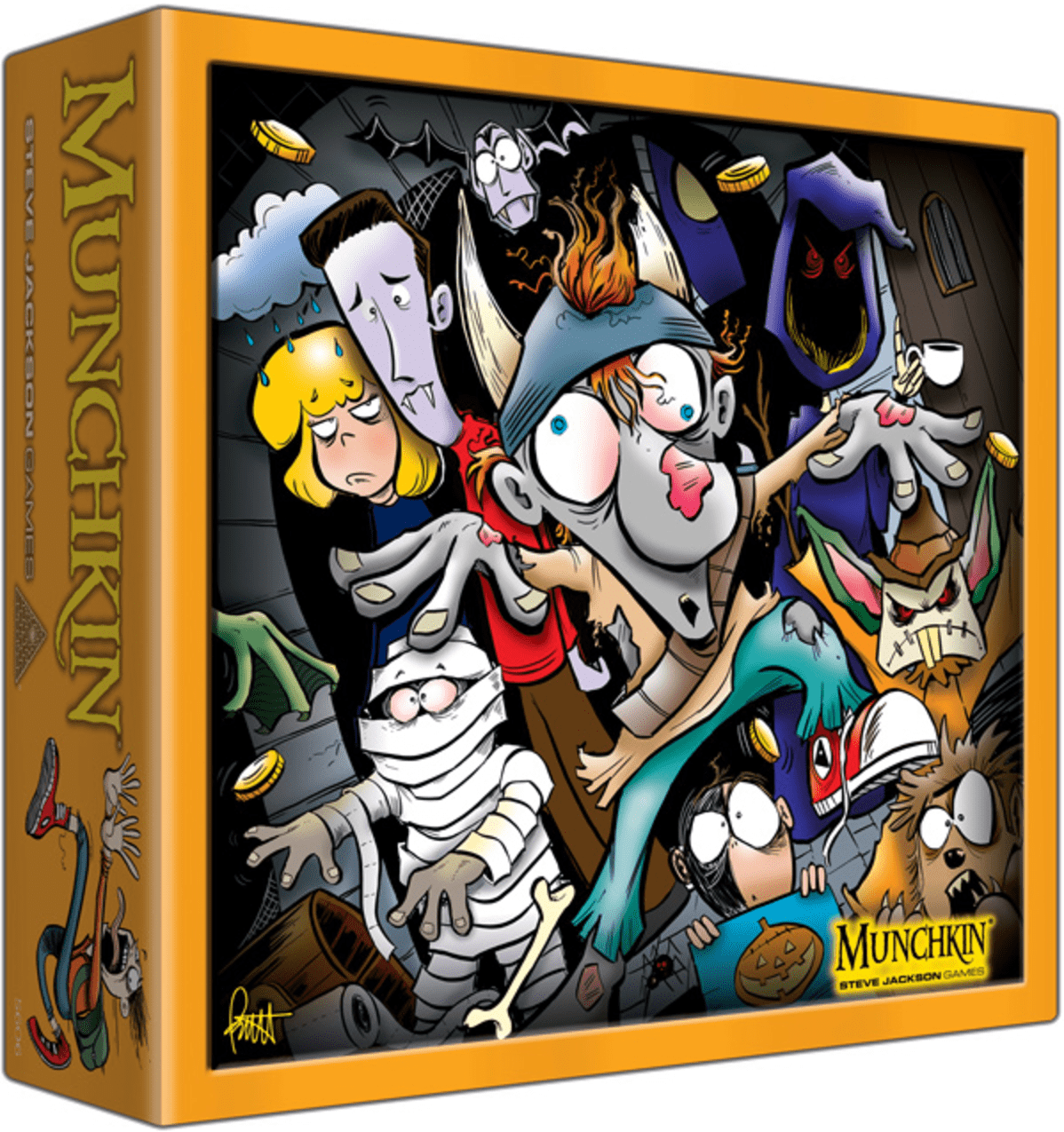 Munchkin Halloween Monster Box | kubium.ru | Настольные игры