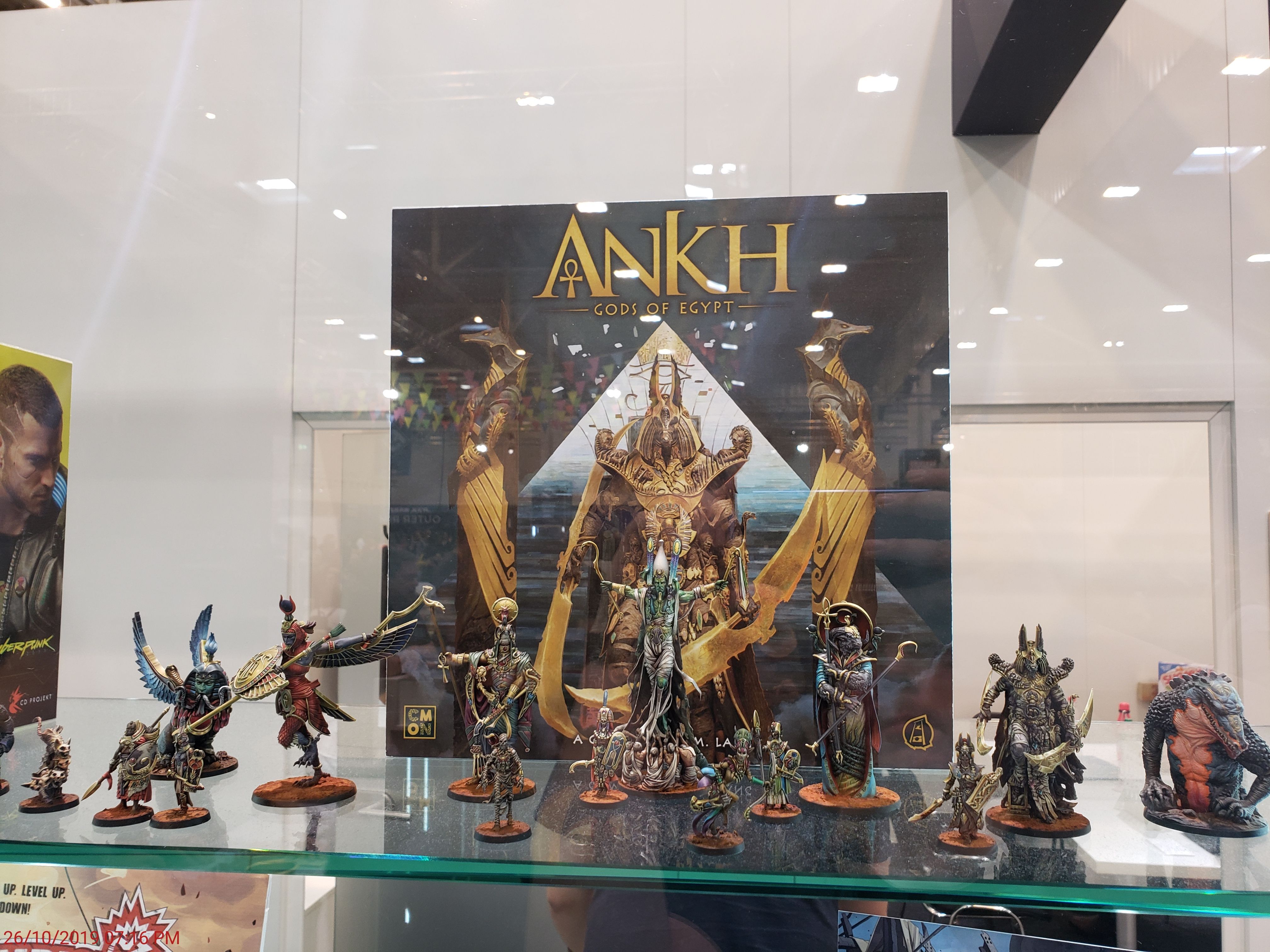 Ankh Dioses de Egipto - Caja y figuras