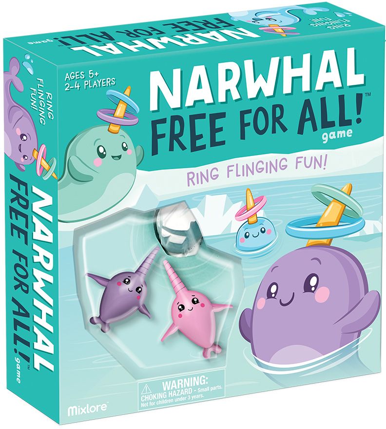 Narwhal Free for All board game