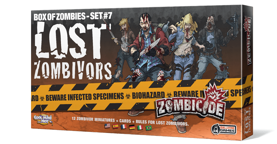 Zombicide: Box of Zombies Set #7 – Lost Zombivors