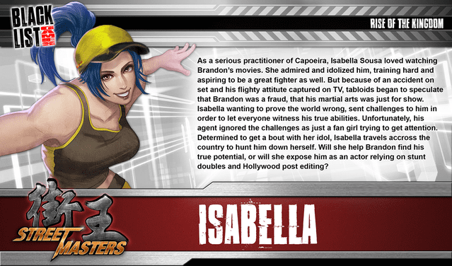 Street Masters: Isabella