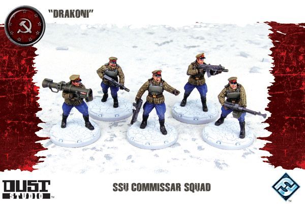 Dust Tactics: SSU Commissar Squad – "Drakoni"