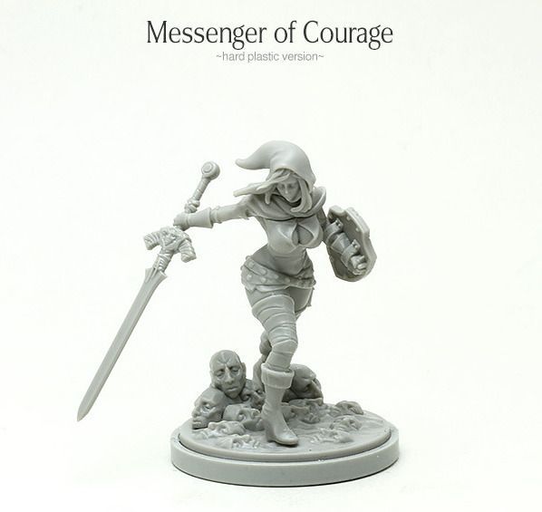 Kingdom Death: Monster – Messenger of Courage Promo Miniature