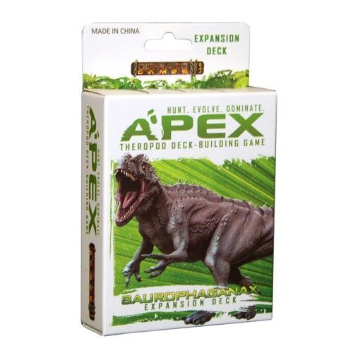 Apex Theropod Deck-Building Game: Saurophaganax Expansion Deck