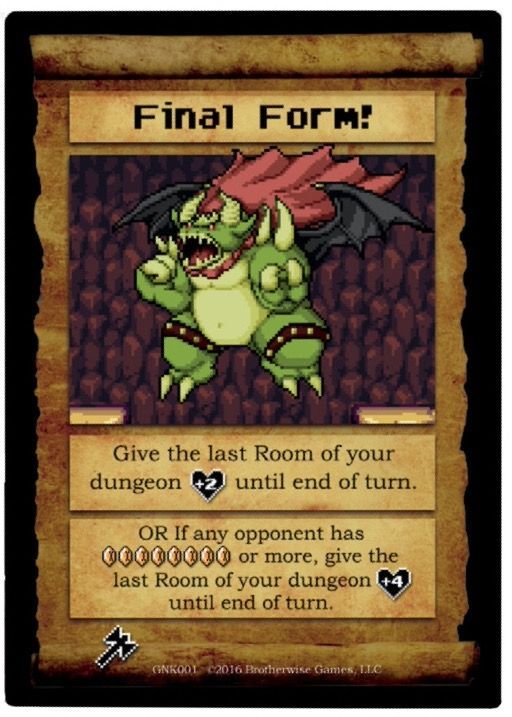 Boss Monster:  Final Form! Promo Card