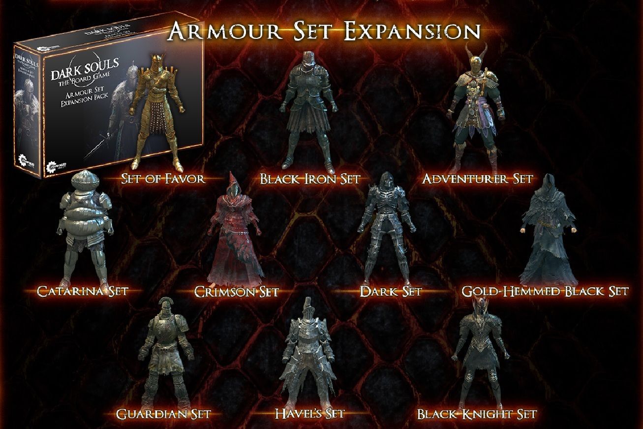 Dark Souls: The Board Game – Armour Set Expansion