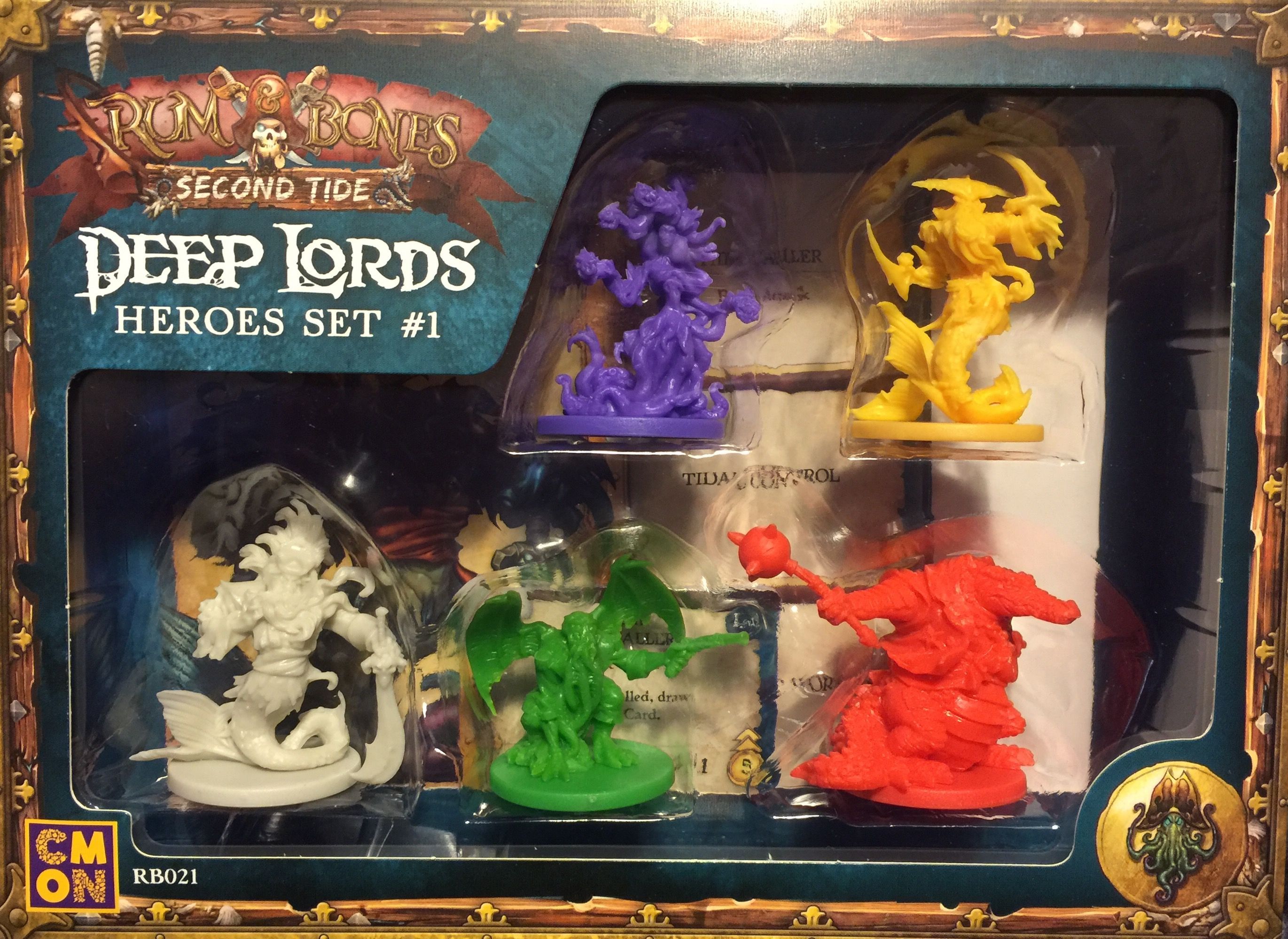 Rum & Bones: Second Tide – Deep Lords Heroes Set #1