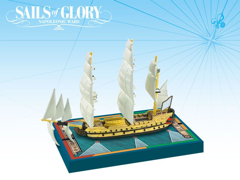 Sails of Glory Ship Pack: Duc de Duras 1765 / Dauphin 1766