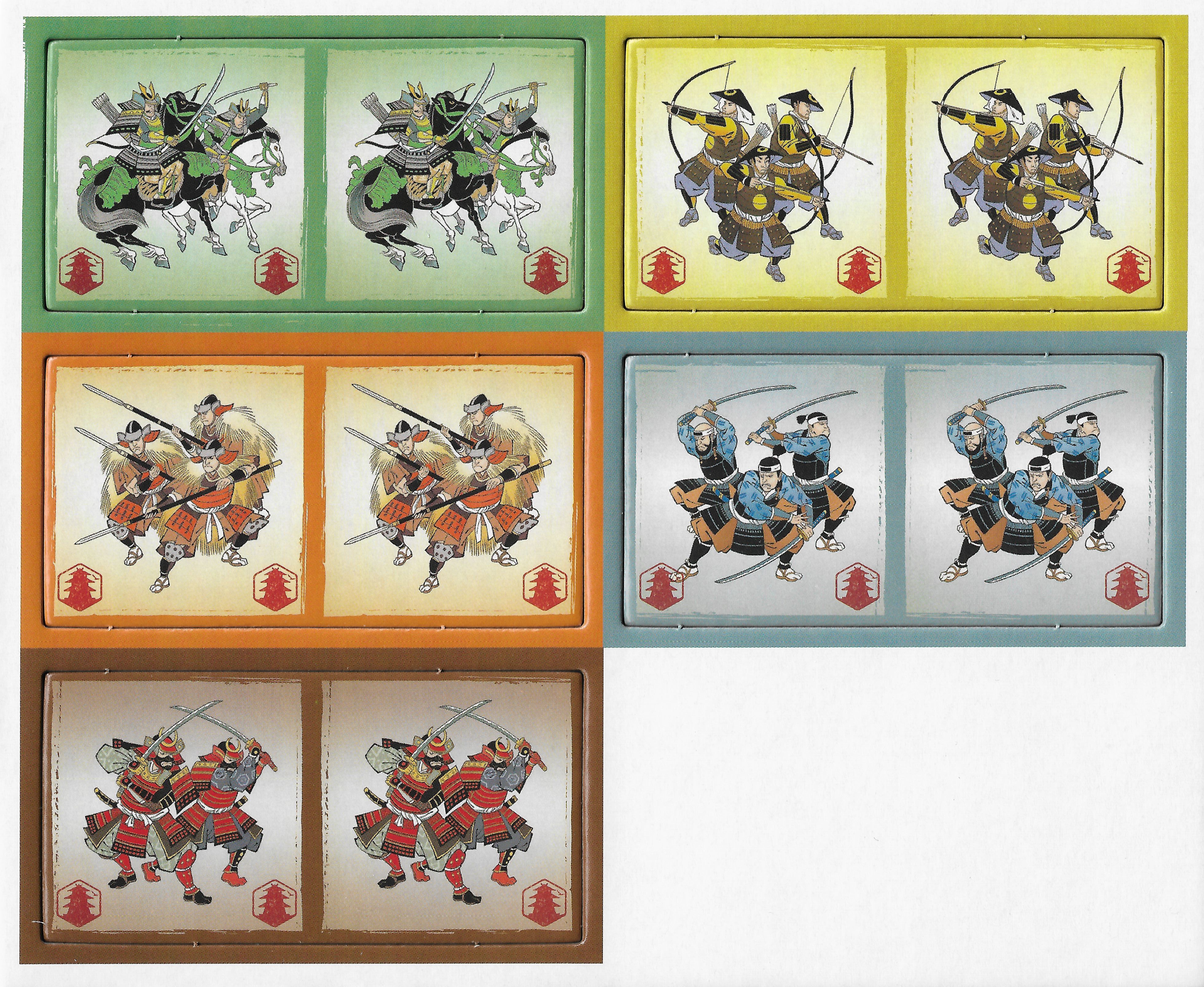 Gunkimono: Double Army Tiles