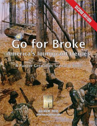 Go For Broke: America's Immigrant Heroes – A Panzer Grenadier Scenario Book