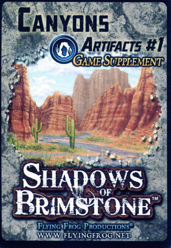 Shadows of Brimstone: Canyons Artifacts Pack #1 Game Supplement