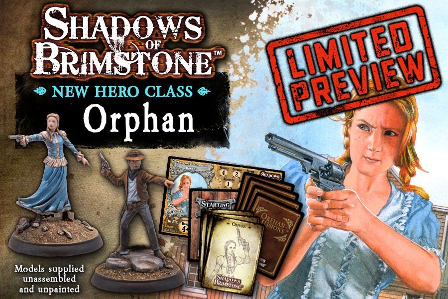 Shadows of Brimstone: Orphan Hero Pack