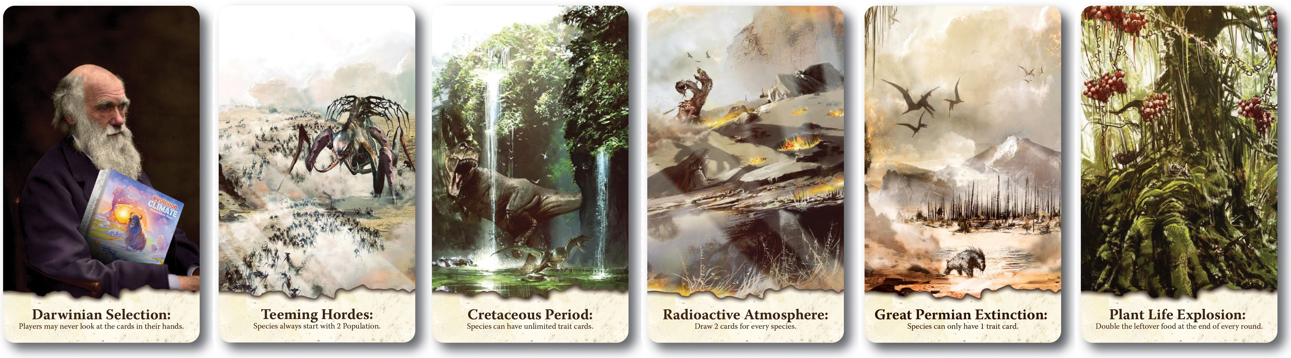 Evolution: Scenario Cards