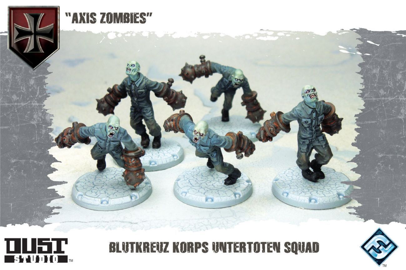 Dust Tactics: Blutkreuz Korps Untertoten Squad – "Axis Zombies"