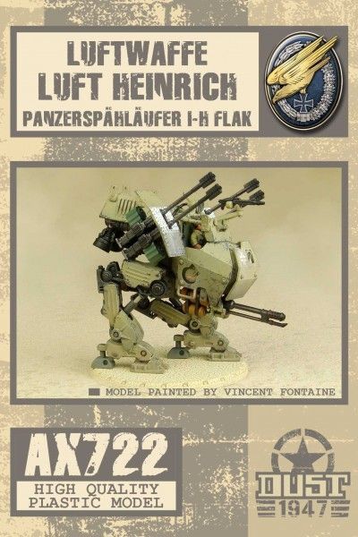 Dust 1947: Panzerspahlaufer I-H (Flak) – "Luft Heinrich"